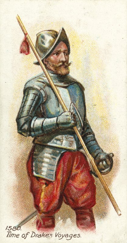1580, Time of Drakes Voyages de English School