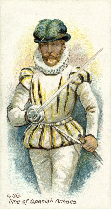 1588, época da Armada Espanhola de English School
