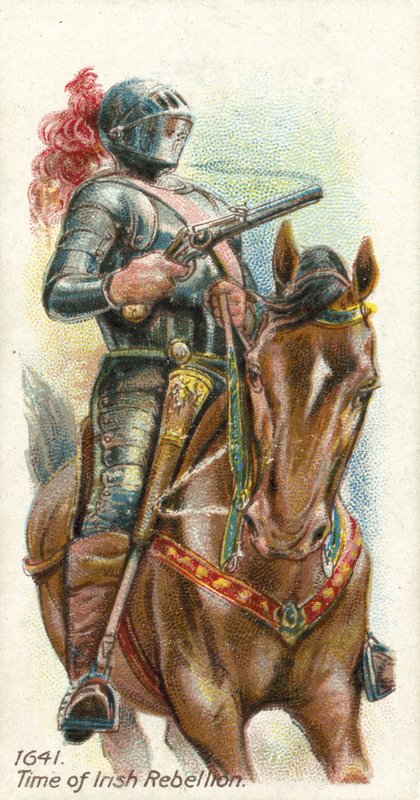 1641, hora da rebelião irlandesa de English School