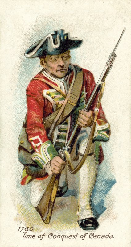 1760, hora da conquista do Canadá de English School