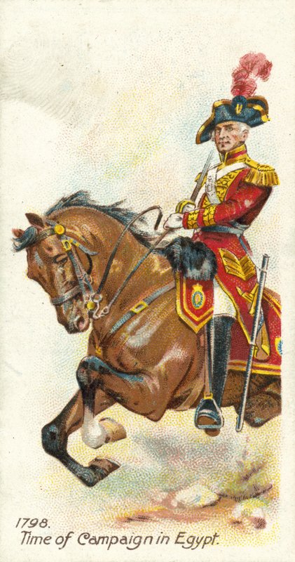 1798, época da campanha no Egito de English School