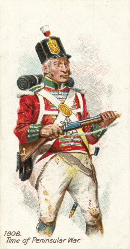 1808, época da guerra peninsular de English School