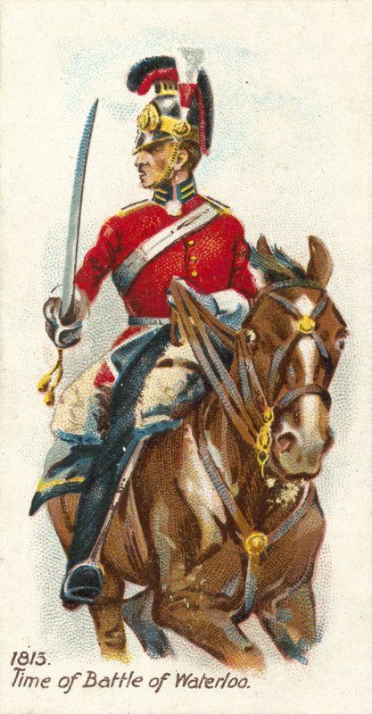 1813, hora da batalha de Waterloo de English School