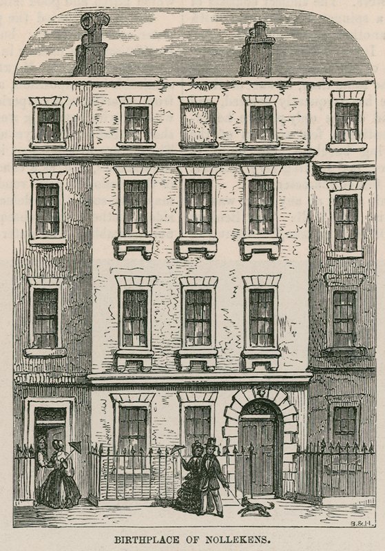 28 Dean Street, Soho, Londres, berço do artista Joseph Nollekens de English School