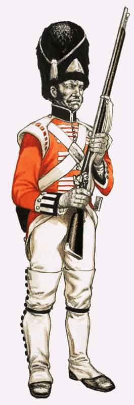 92nd. Granadeiro de Pé 1815 de English School