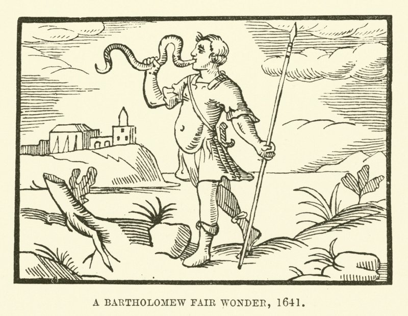 Uma maravilha da Feira de Bartolomeu, 1641 de English School