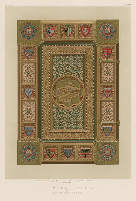 Uma capa de livro de Habenicht, Viena de English School