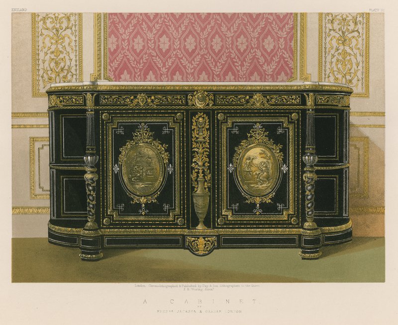 Um Gabinete dos Srs. Jackson e Graham, Londres de English School