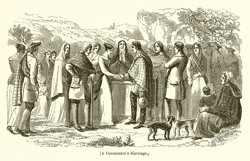 Um casamento covenanters de English School