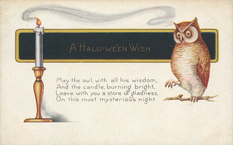 Um desejo de halloween de English School