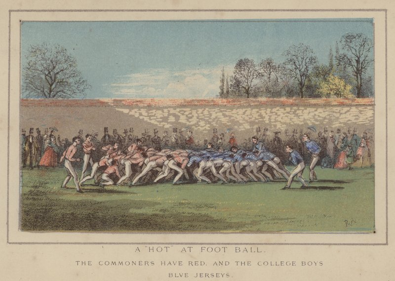 Um "quente" no Foot Ball (cor litho) de English School