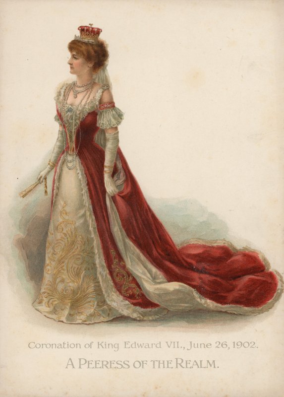Uma Senhora do Reino (cromolitho) de English School