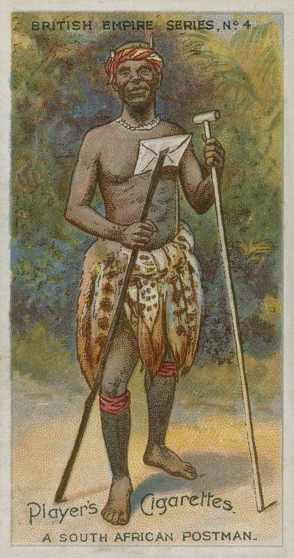 Um carteiro sul-africano de English School