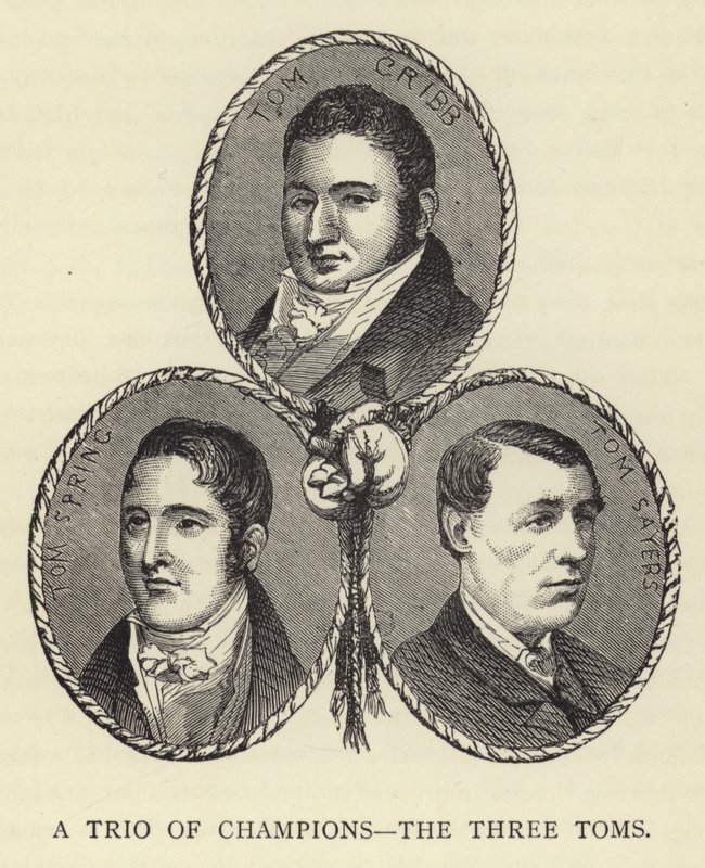 Um trio de campeões, os três toms de English School