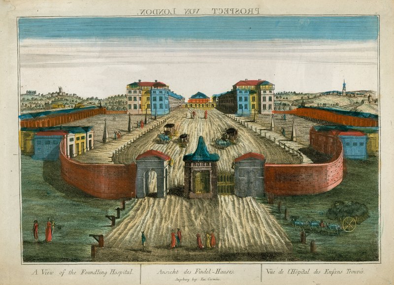 Uma visão do Foundling Hospital de English School