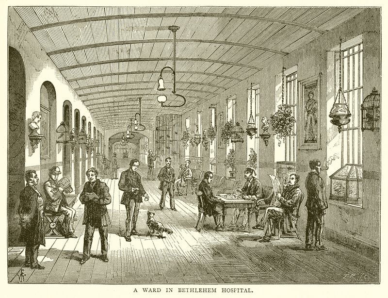 Uma ala no Hospital de Belém de English School