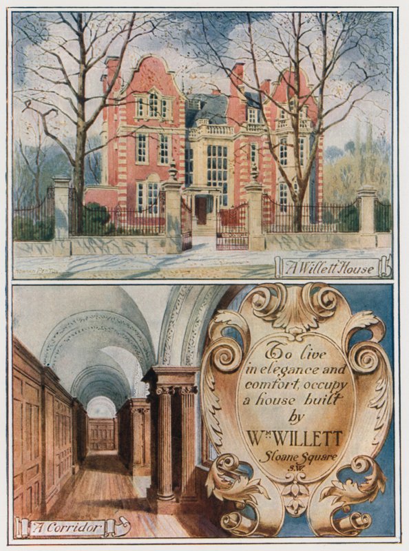 Uma casa de Willett de English School