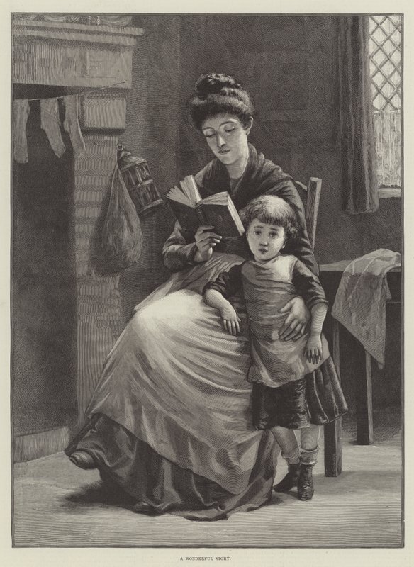 Uma História Maravilhosa (gravura) de English School