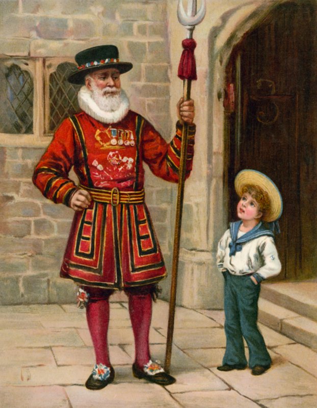 Um Yeoman da guarda de English School