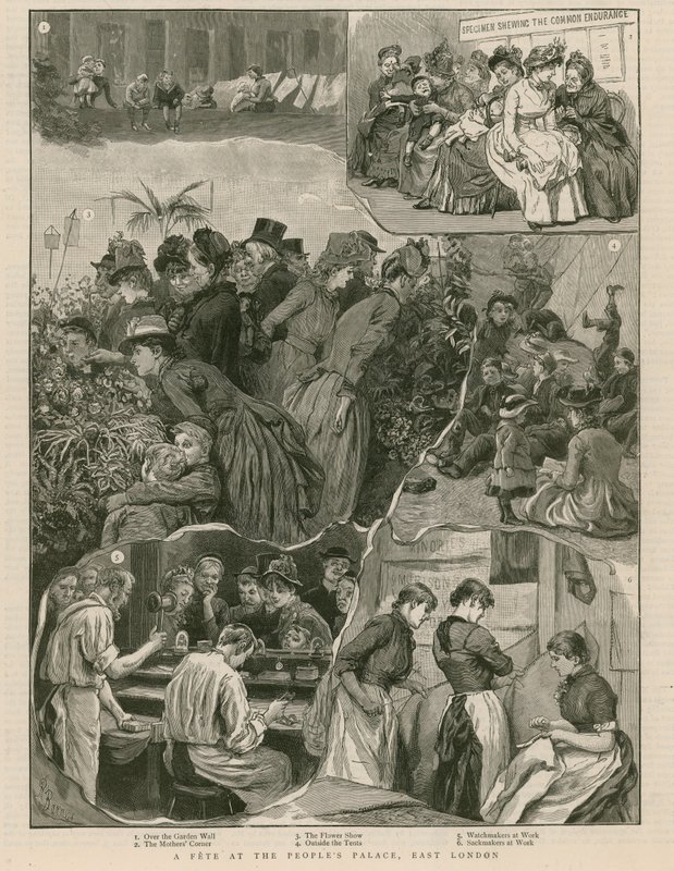 Uma festa no Palácio dos Povos, East London de English School