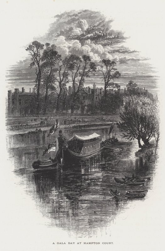 Um dia de gala em Hampton Court, Richmond upon Thames de English School