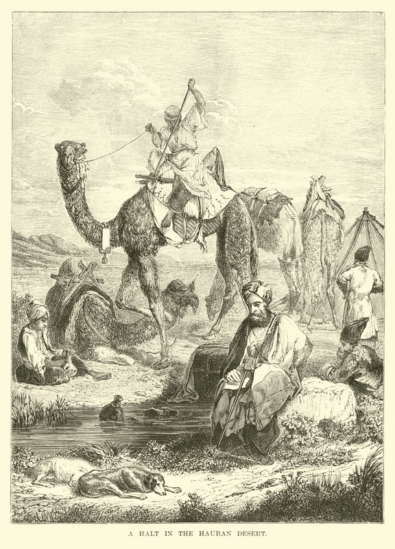 Uma parada no deserto de Hauran de English School