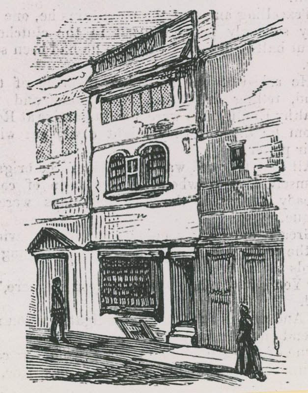 Uma casa em Spitalfields, Londres de English School