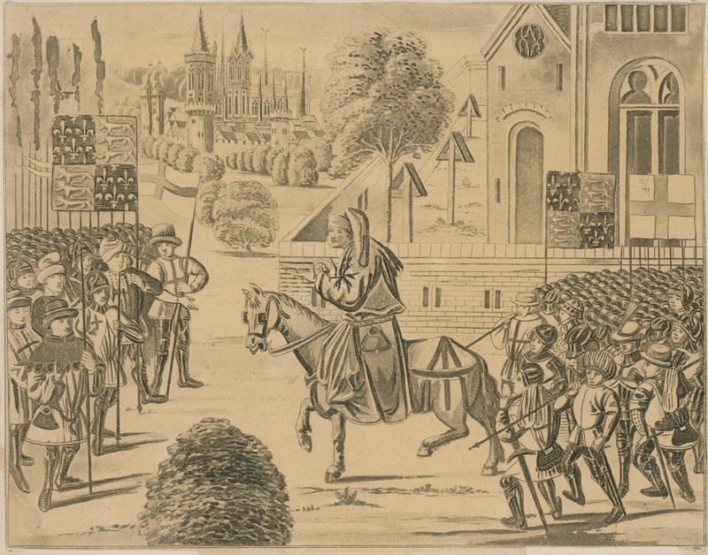 Um padre chamado John Ball desperta uma grande comoção na Inglaterra de English School