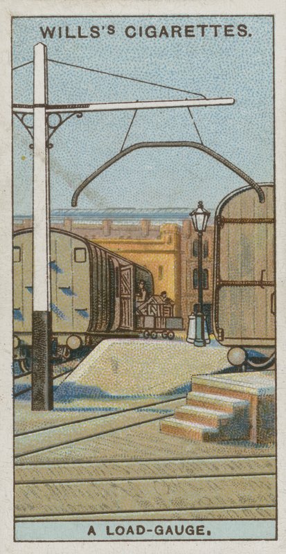 Uma bitola de carga ferroviária de English School