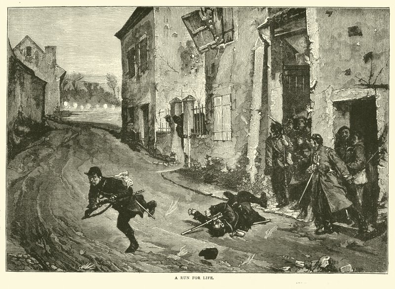 Uma corrida pela vida, maio de 1871 de English School