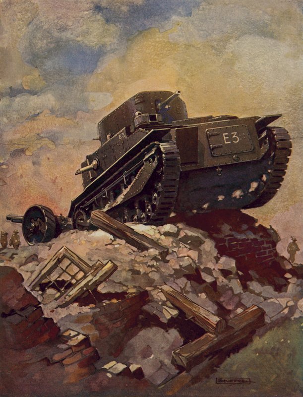 Um tanque de English School