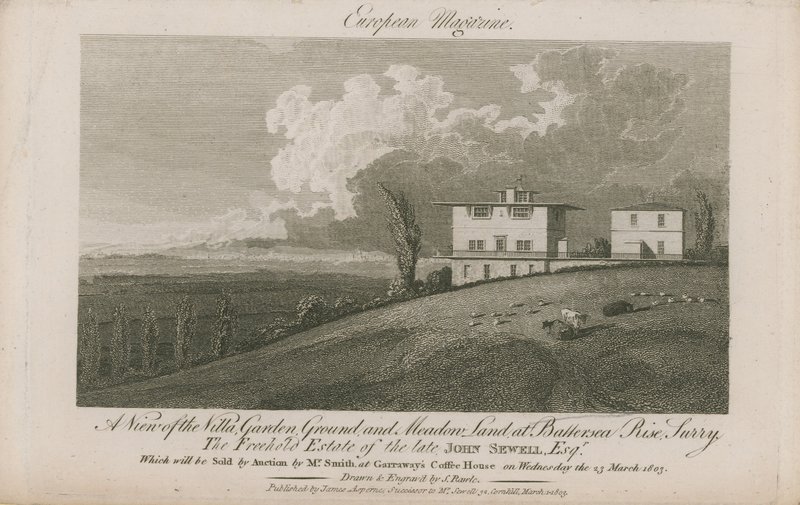 Uma visão da Propriedade Freehold do falecido John Sewell de English School