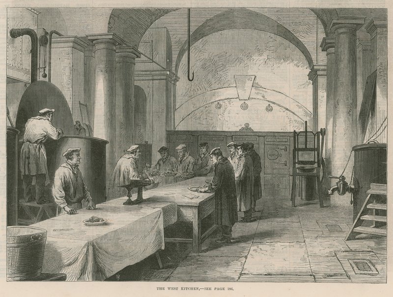 Uma visita ao Greenwich Hospital: The west kitchen de English School
