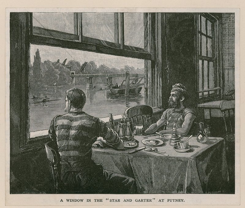 Uma janela na estrela e na liga, Putney. de English School