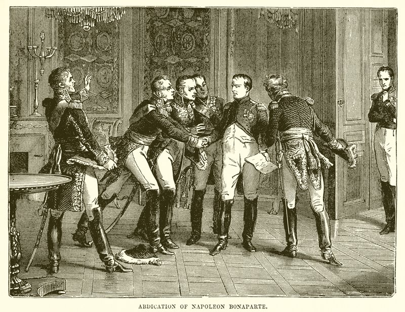 Abdicação de Napoleão Bonaparte de English School