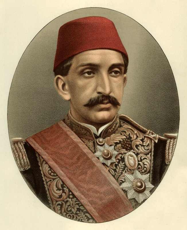 Abdul Hamid II, sultão da Turquia de English School