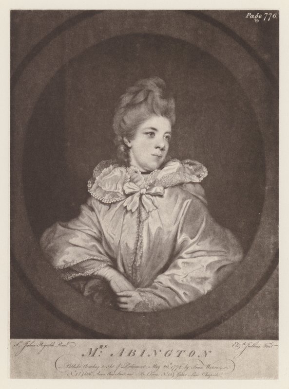 Abington, Sra. Frances (litho) de English School