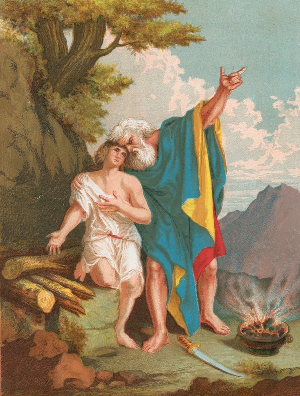 Abraão Oferecendo Isaac de English School