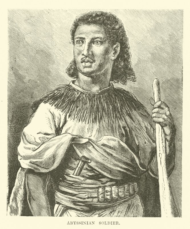 Soldado abissínio de English School