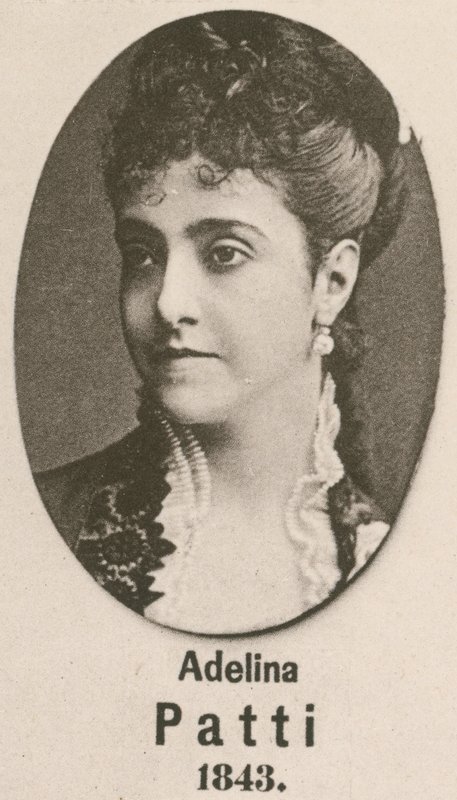 Adelina Patti (gravura) de English School