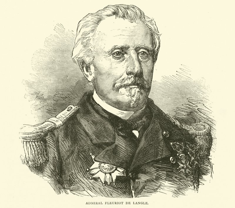 Almirante Fleuriot de Langle, novembro de 1870 de English School