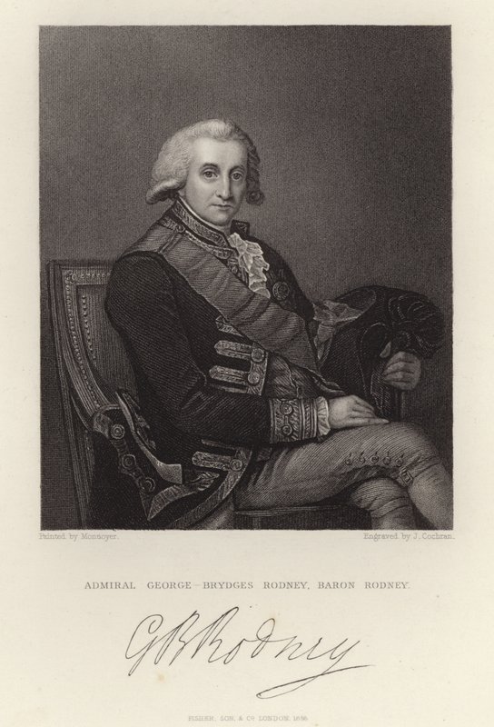 Almirante George Brydges Rodney de English School