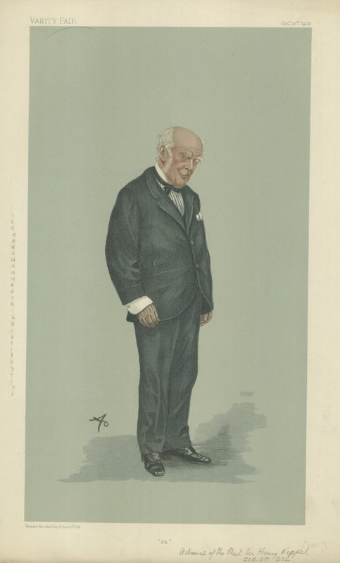Almirante da Frota O Hon Sir Henry Keppel de English School