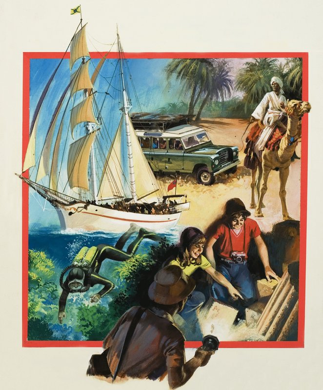 Aventura de um tempo de vida de English School