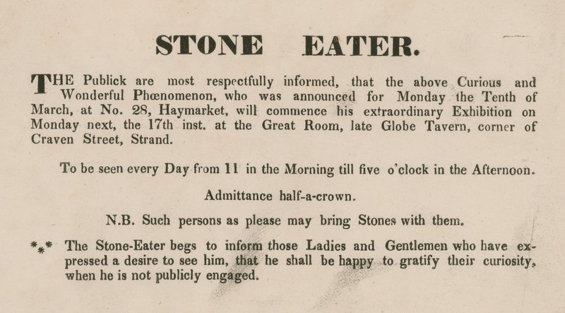 Anúncio Stone Eater de English School