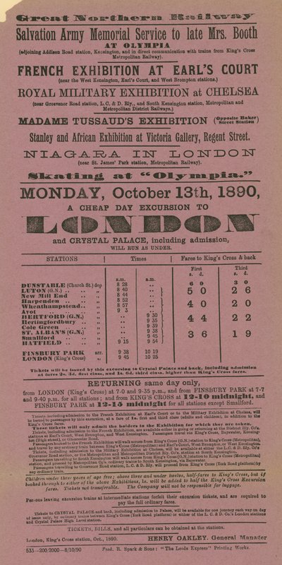 Anúncio para passeios de um dia barato para Londres de English School