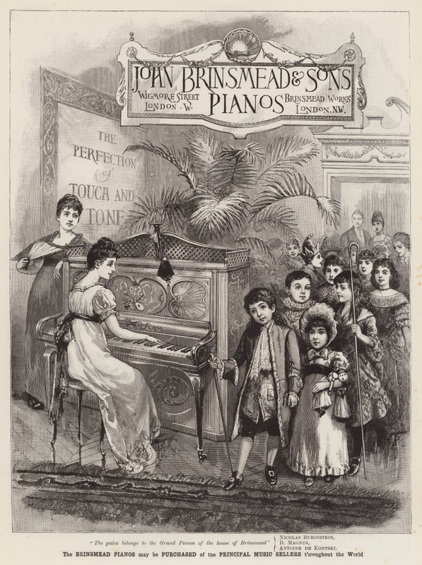 Pianos Brinsmead de English School