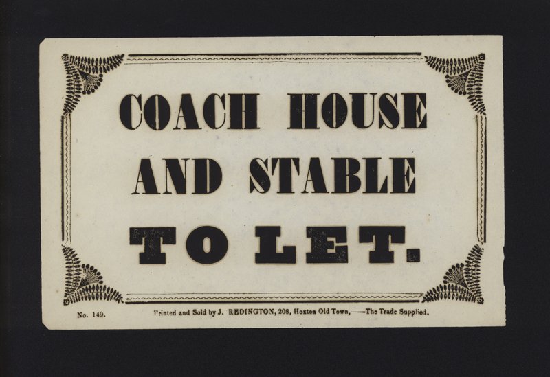 Anúncio: Coach house e estável para deixar (tipo) de English School