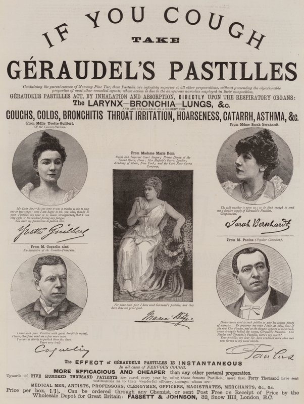 Anúncio, Geraudel