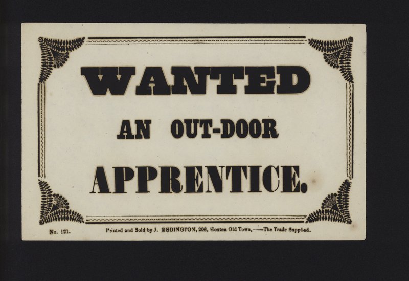 Propaganda: Queria um aprendiz de porta ao ar livre (tipo) de English School